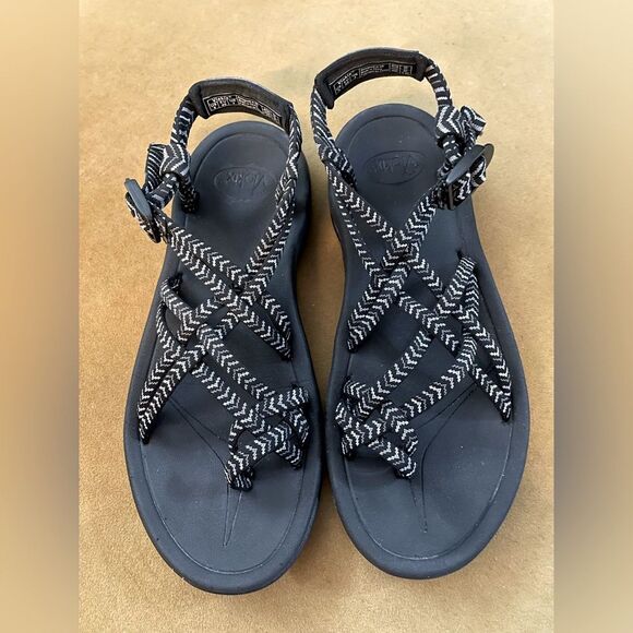 Viakix Siena Sport Sandals Black/Gray Size 9 - Picture 2 of 8